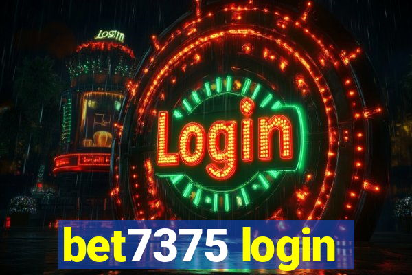 bet7375 login